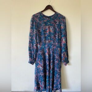 Abstract Pattern Liberty Knee-length Dress